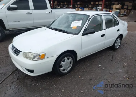 2002 Toyota Corolla Ce from USA, damaged, VIN 1NXBR12E32Z573267
